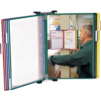 Suport metalic mural cu 10 folii A4, Tarifold Suport metalic mural cu 10 folii A4, Tarifold