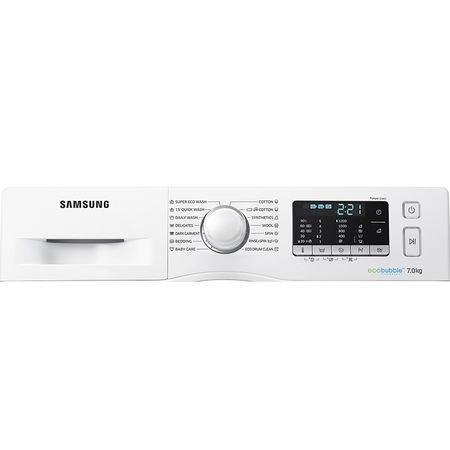 Masina de spalat rufe Samsung Eco Bubble WW70J5345MW/LE, 7 kg, 1200 rpm, Clasa A+++, Alb