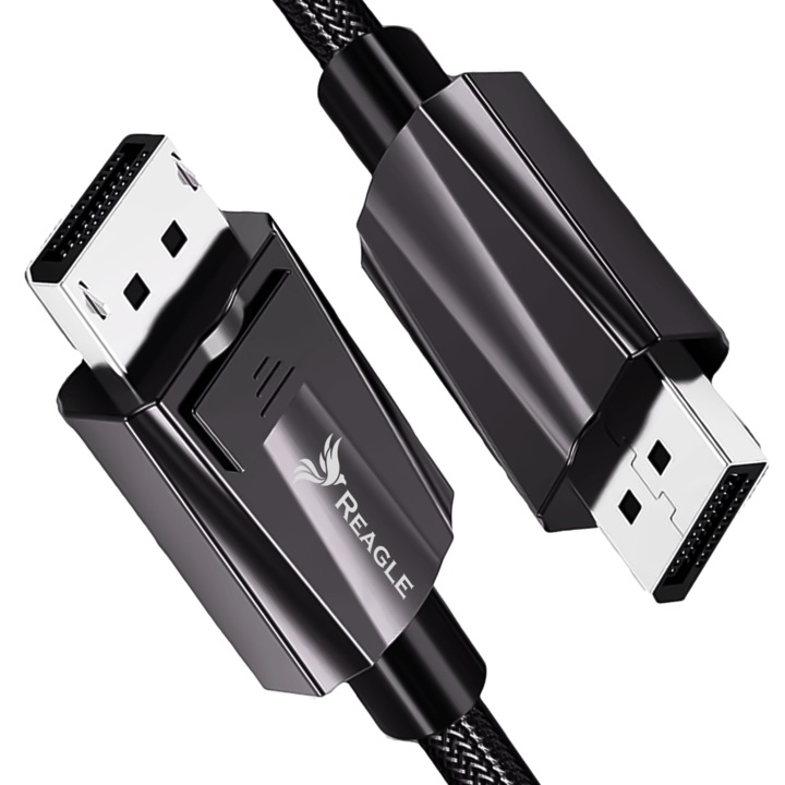 Kábel Displayport Dp 2.0 Reagle Ultra 16K 8K 4K 165Hz Kábel 2M DisplayPort dugó – DisplayPort dugó