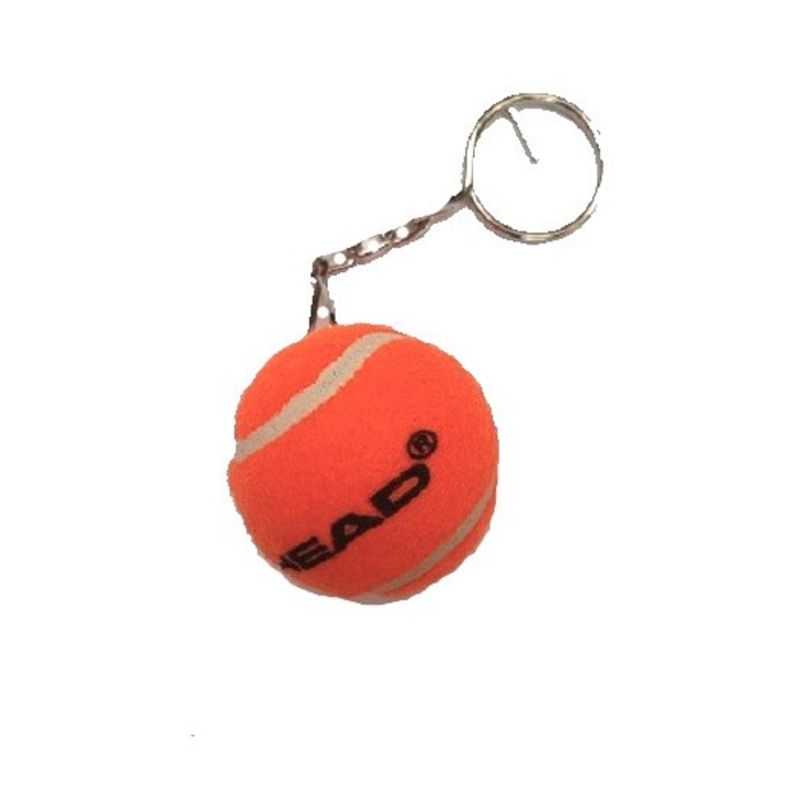 Ключодържател топка за глава, оранжев