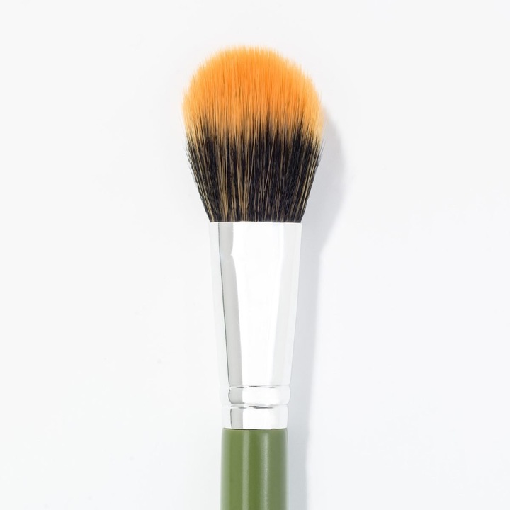 Pensula de machiaj T23, Blery Cosmetics, Fibra, Multicolor