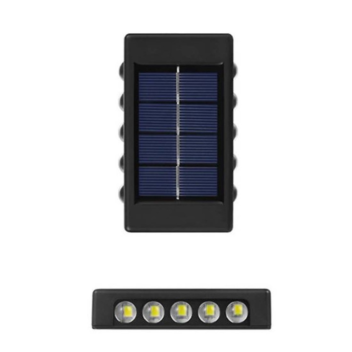 Lampa solara LED, doua parti, senzor de miscare foto si infrarosu, 6000K