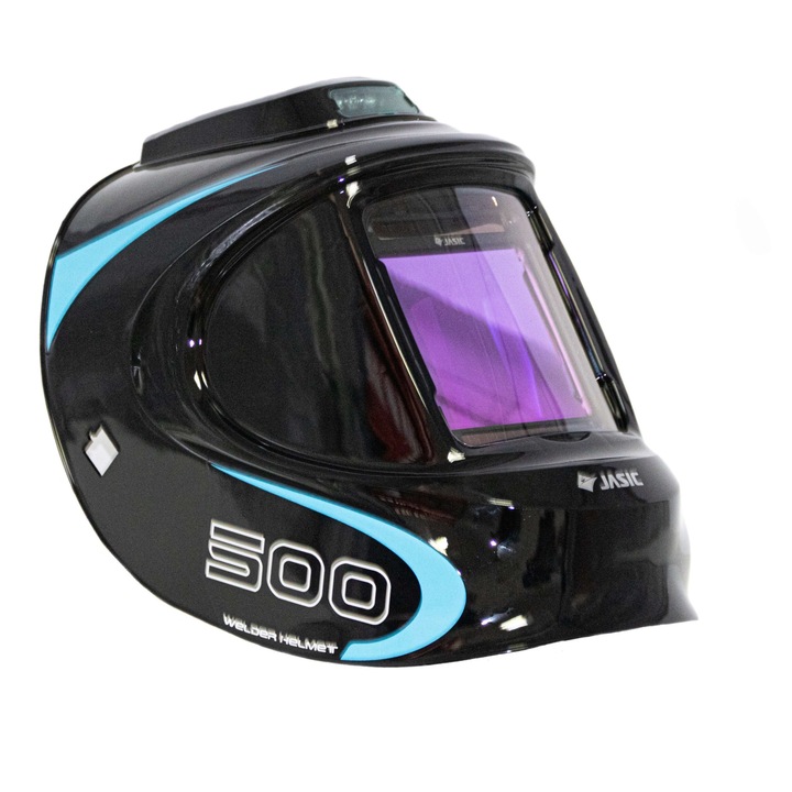 Masca de sudura cu cristale lichide 4 Senzori ORION 9-13 JASIC clasa optica 1/1/1/2, 100x93 mm, display cristale lichide, cu ventilator si lumina LED