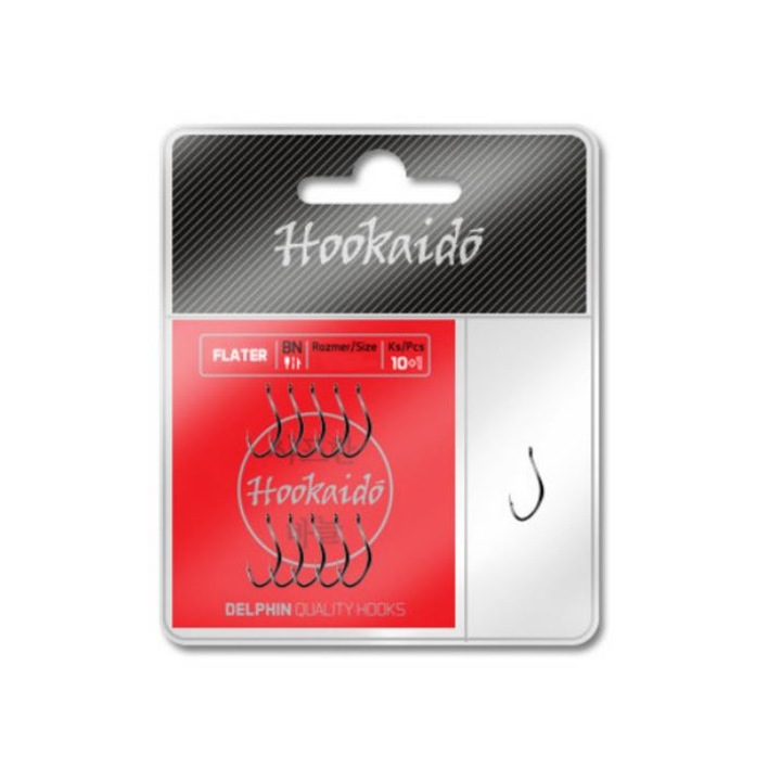 Delphin Hooks készlet HKD FLATER gyűrű / 10+1db #14