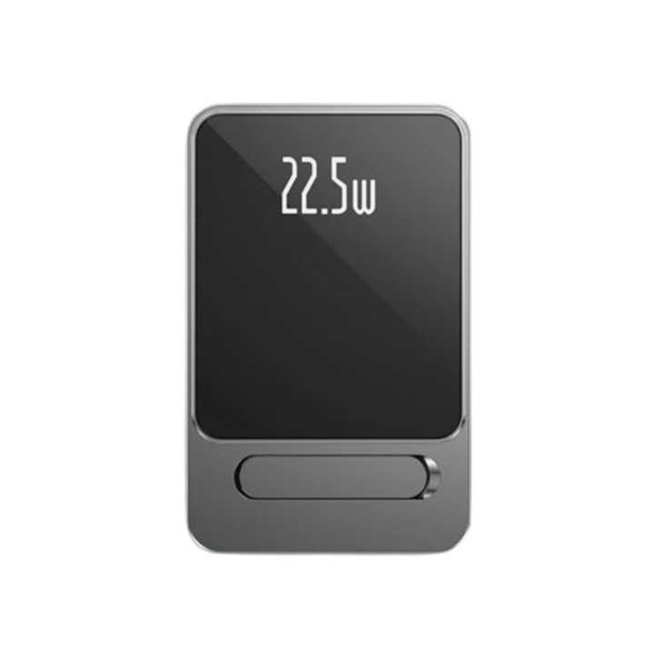 Baterie externa subtire pentru telefon 10000mAh cu MAGSAFE magnetic cu suport