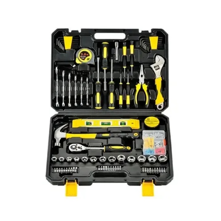 Set de scule, uz casnic, 108 piese, crome vanadium de inalta calitate