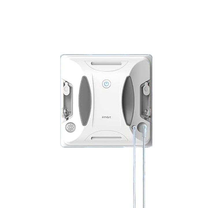 Робот за почистване на прозорци, със силно засмукване 3800 Pa, воден спрей от двете страни, APP дистанционно управление, FMART W6, подходящ за външни/вътрешни високи прозорци