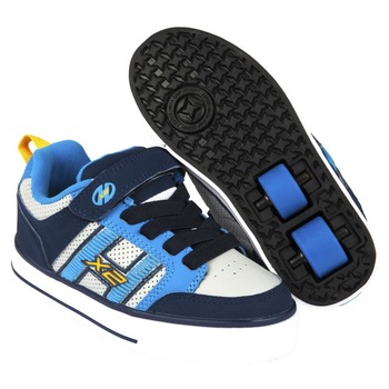 Pantofi HEELYS Bolt Plus, Albastru/Alb, 31 EU Pantofi HEELYS Bolt Plus, Albastru/Alb, 31 EU