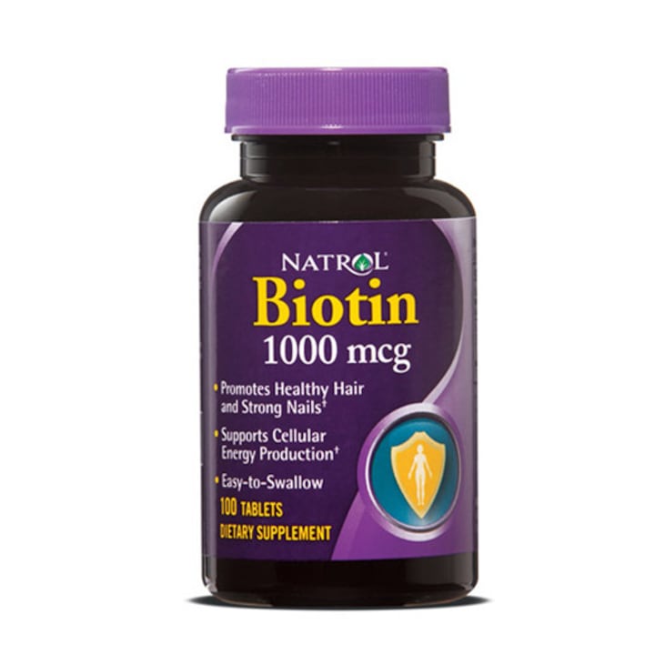 Vitamine Natrol Biotin 1000mcg, 100 tabs