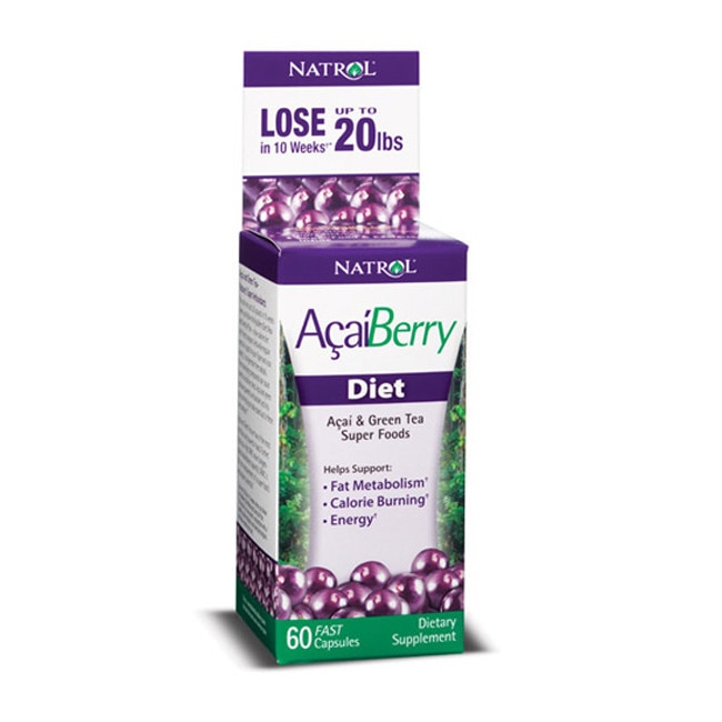 Supliment alimentar Natrol AcaiBerry Diet, 60 caps