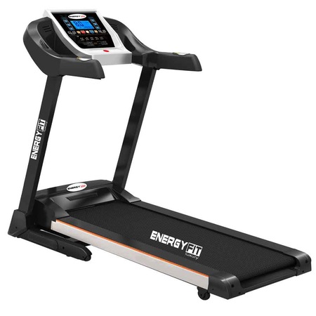 Banda de alergat electrica Energy Fit T800, putere maxima motor 3CP, inclinare automata 15 nivele, functie bluetooth, 12 programe presetate