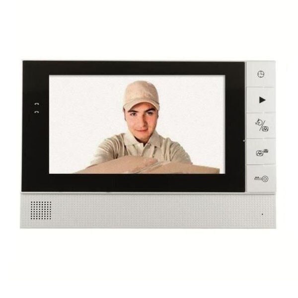 Unitate interioara videointerfon de poarta LCD 7 inch color, vizor, Home