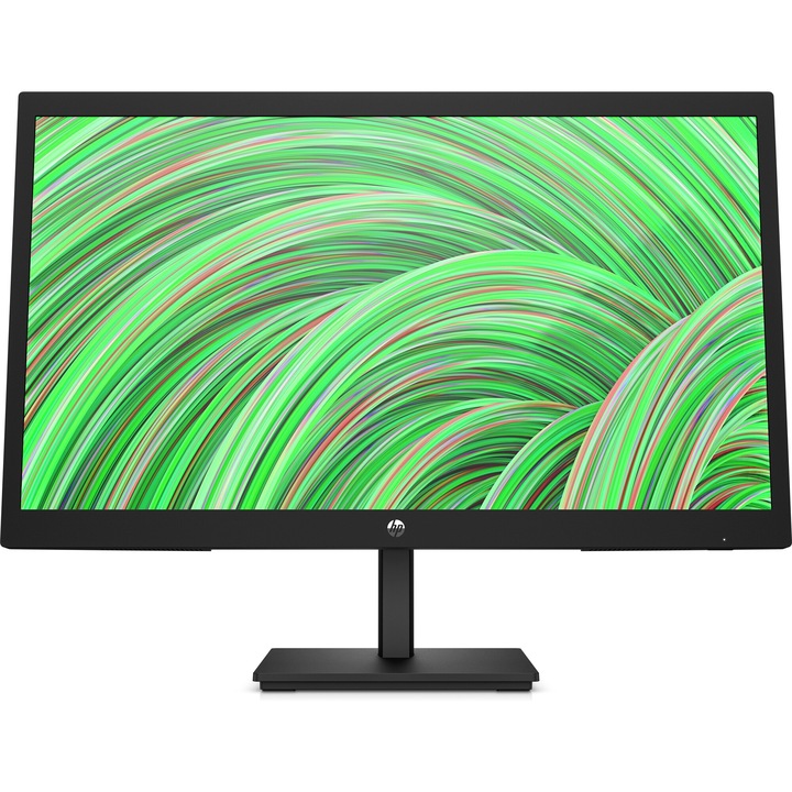 HP V22v G5 monitor, Full HD, 22" VA, 75 Hz, FreeSync, HDMI,VGA, Vesa, 3000:1, 5ms, fekete