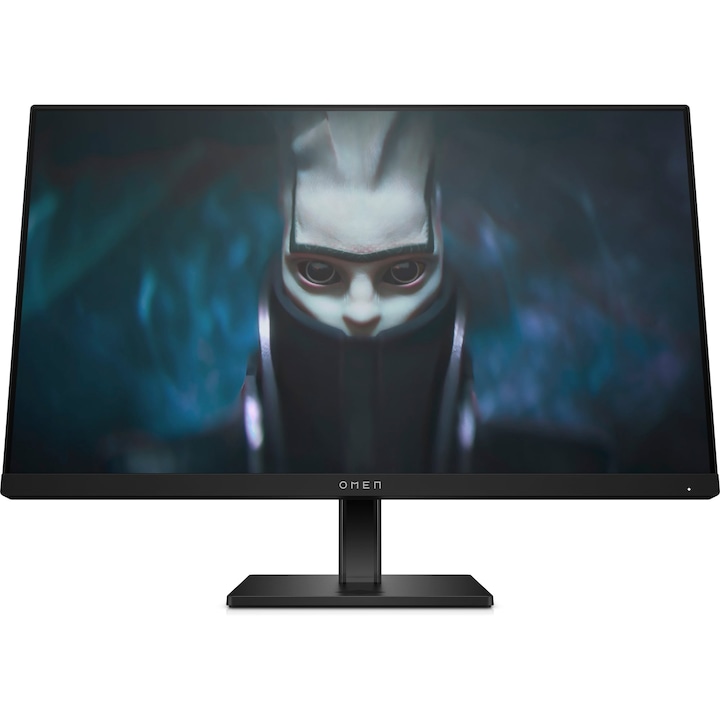 HP OMEN gaming monitor, Full HD, 24", 165 Hz, AMD Freesync™ Premium, fekete