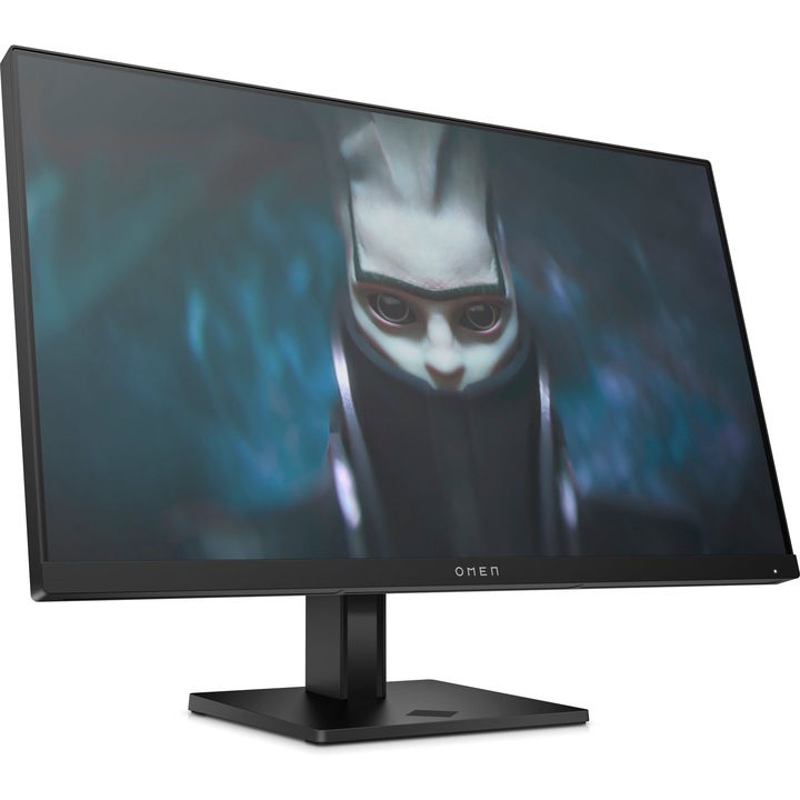 HP OMEN gaming monitor, Full HD, 24", 165 Hz, AMD Freesync™ Premium, fekete