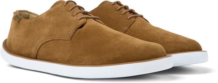 Camper, Pantofi casual de piele intoarsa Wagon 8725, Maro, 44