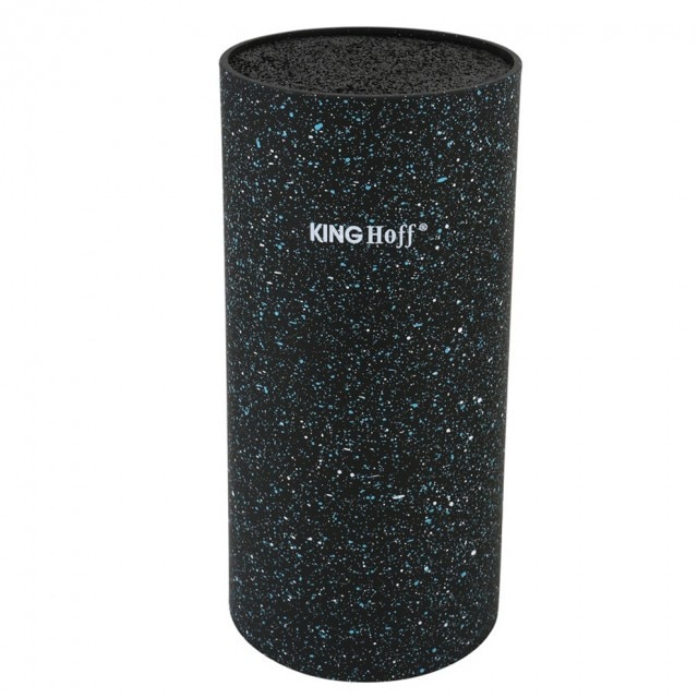 Suport pentru cutite King Hoff, inaltime 22 cm, negru