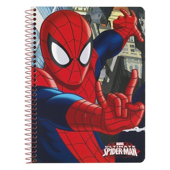 Caiet A5, 80 file Spiderman 22x15.5 Caiet A5, 80 file Spiderman 22x15.5