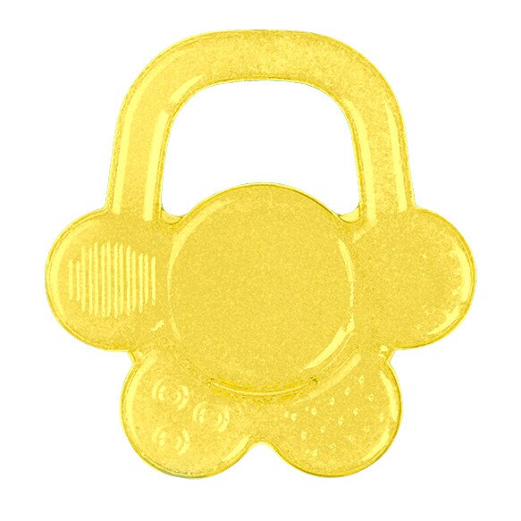 Inel gingival cu gel Baby Ono Floricica Galben