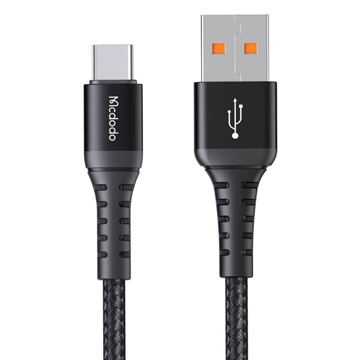 Cablu Mcdodo USB la Type-C Fast Charging, Negru