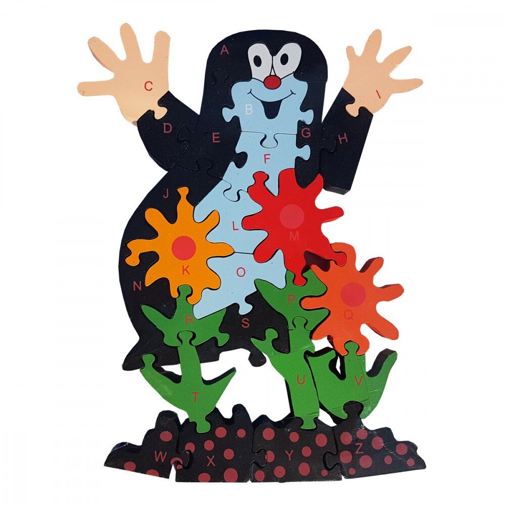 Puzzle CARTITA, din lemn