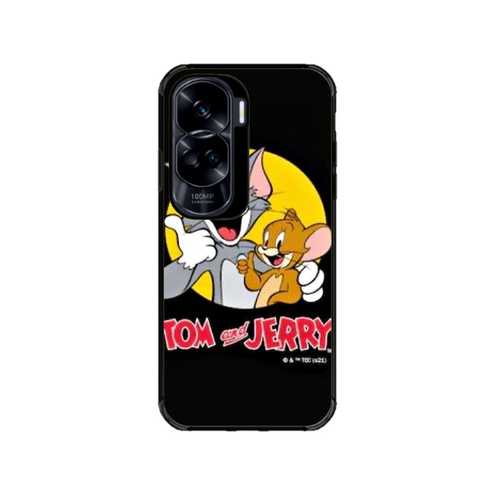 Husa personalizata HQ Print pentru Honor 90 Lite, model Tom and Jerry #4, multicolor, S1D1M0226
