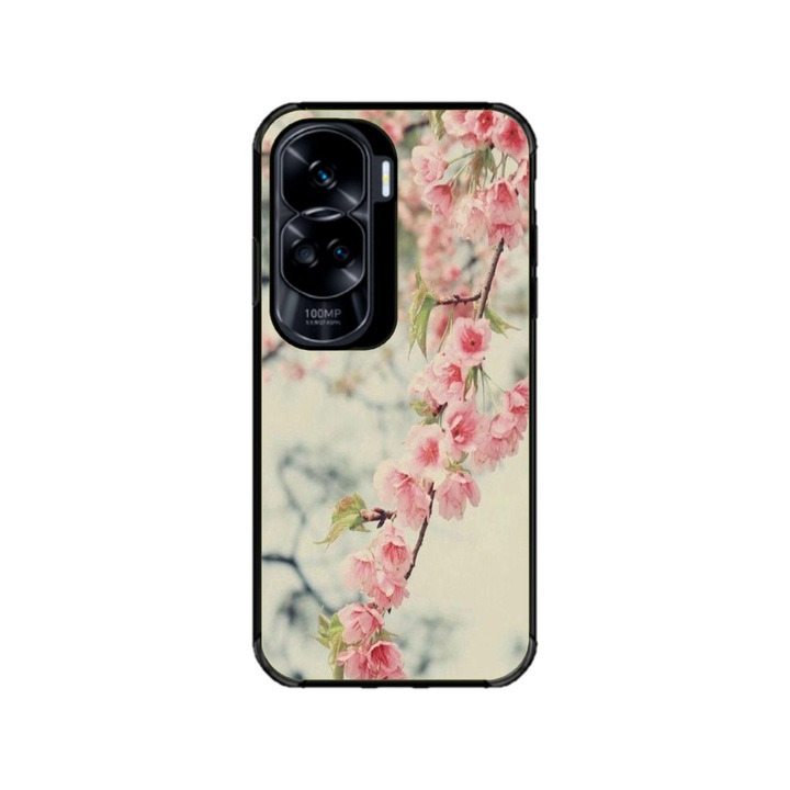 Husa personalizata HQ Print pentru Honor 90 Lite, model Flowers #18, multicolor, S1D1M0245