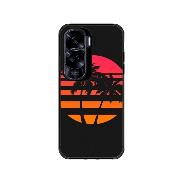 Husa personalizata HQ Print pentru Honor 90 Lite, model Beach View #3, multicolor, S1D1M0337