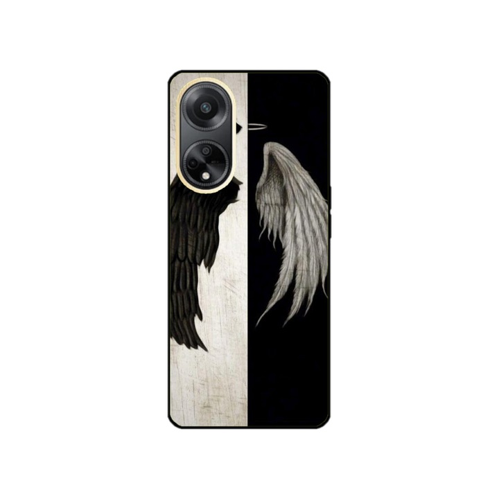 Персонализиран калъф за бански за OPPO Reno8 T, модел Angel Wings, многоцветен, S1D1M0004