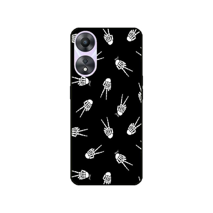 Husa personalizata HQPrint pentru Huawei P50 Pro, model OK Skelly, multicolor, S1D1M0388