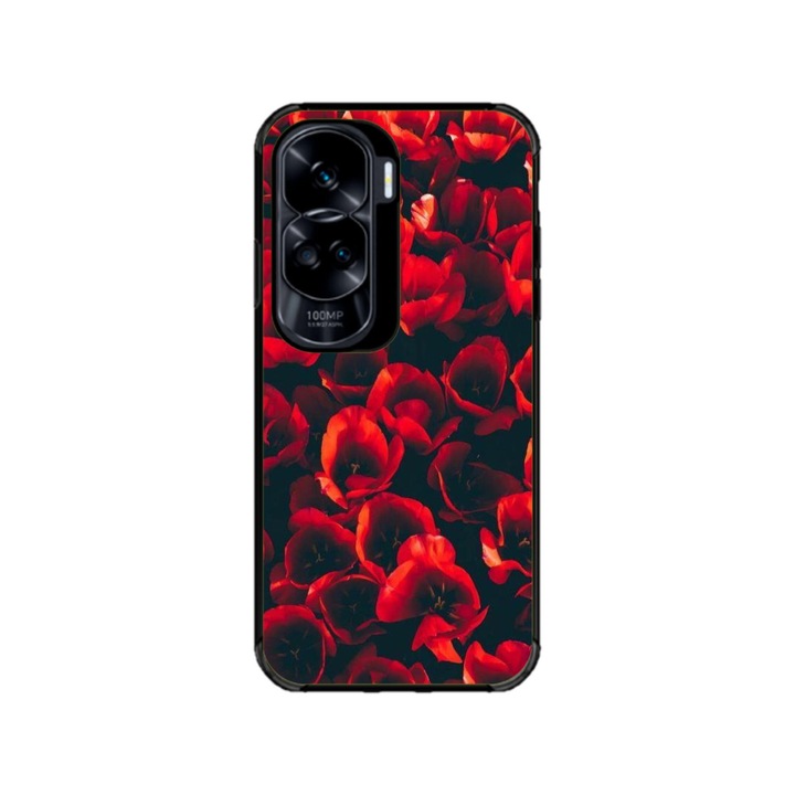 Персонализиран калъф HQ Print за Honor 90 Lite, модел Flowers #24, многоцветен, S1D1M0386