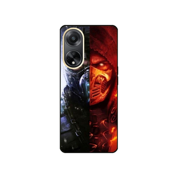 Custom Swim Case калъф за OPPO A17, модел Mortal Kombat, многоцветен, S1D1M0130