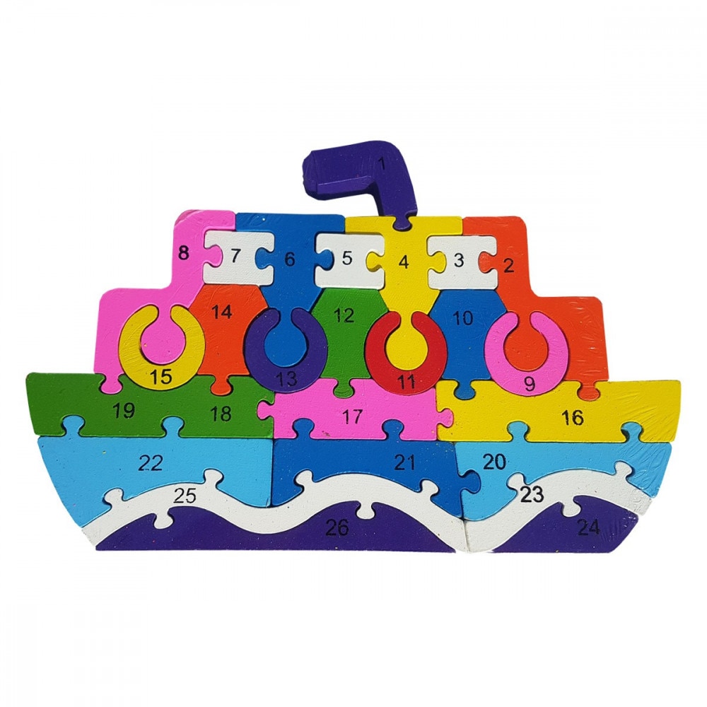 Puzzle VAPOR, din lemn