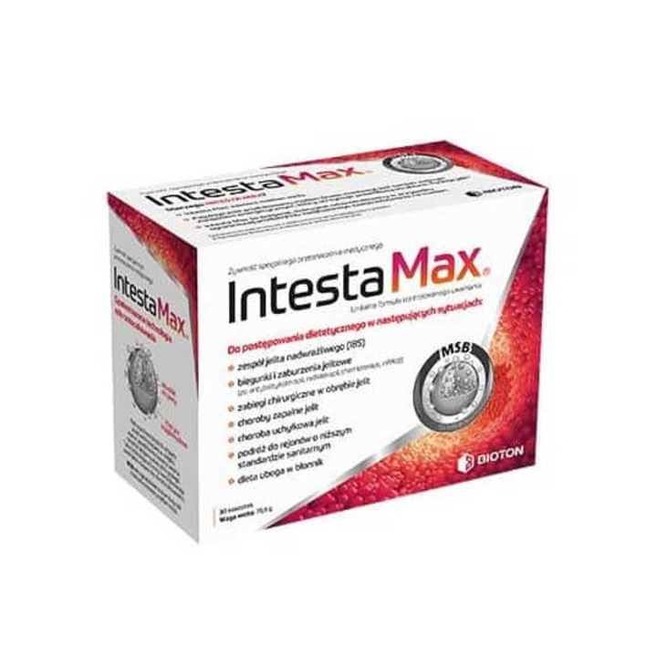 BIOTON IntestaMax, Imbunatatirea, Functiei Intestinale - 30 Pliculete