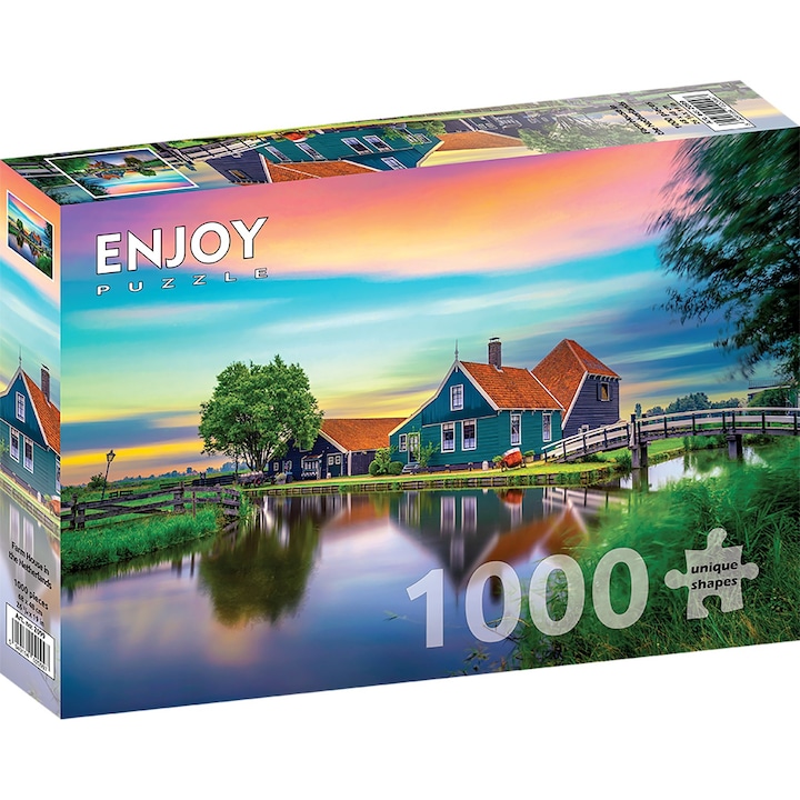 Пъзел 1000 части ENJOY - Фермерска къща в Холандия