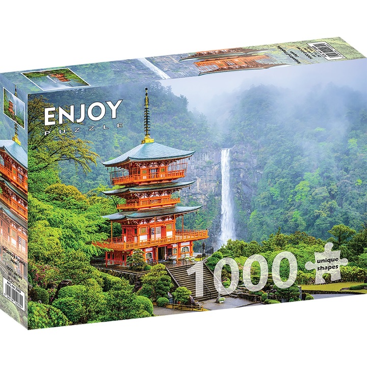 Пъзел 1000 части ENJOY - Seiganto-ji Pagoda, Япония