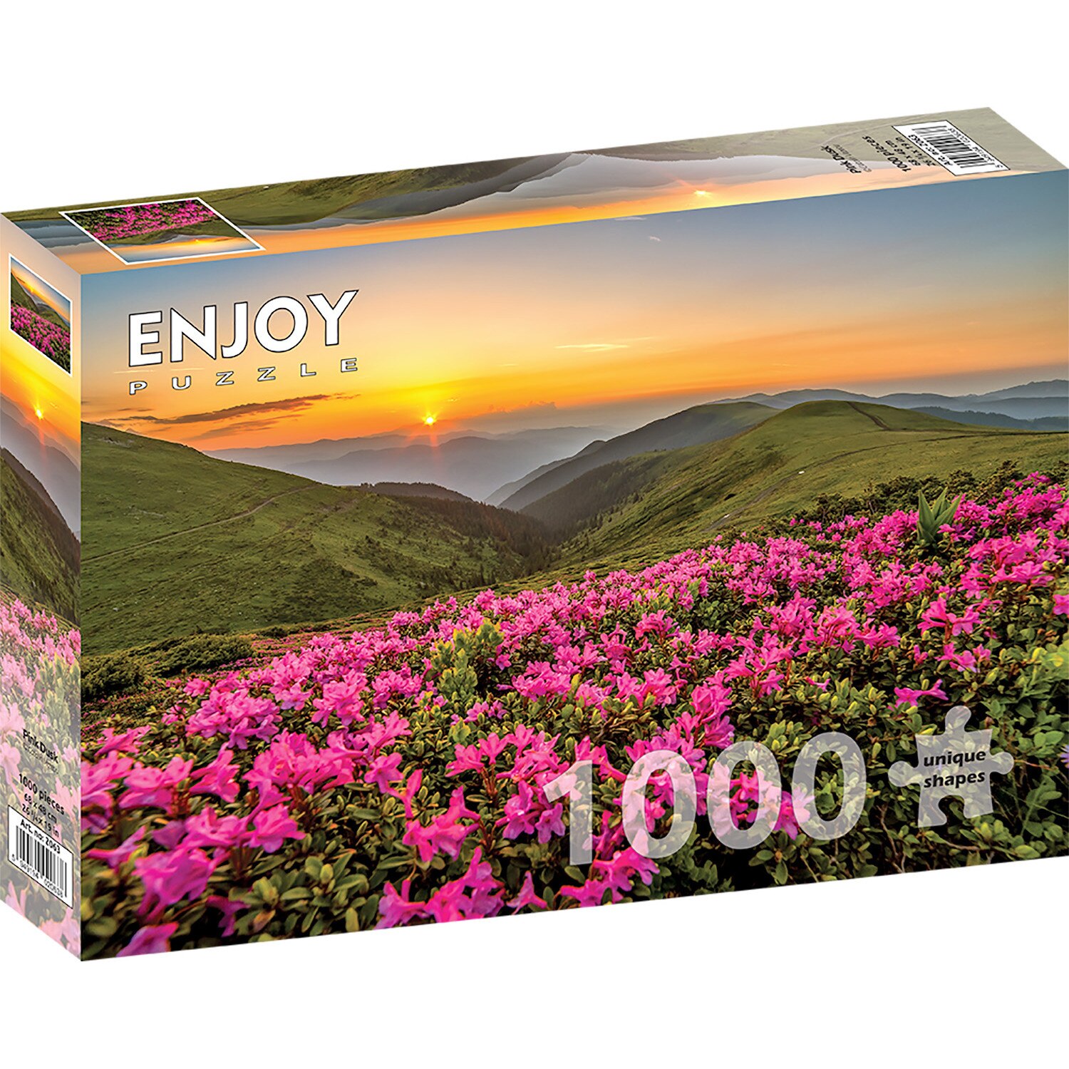Puzzle 1000 piese Enjoy – Pink Dusk - eMAG.ro