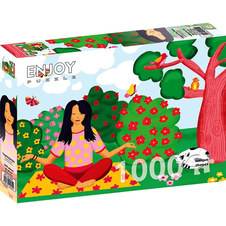 1000 darabos puzzle ENJOY - Jóga a parkban