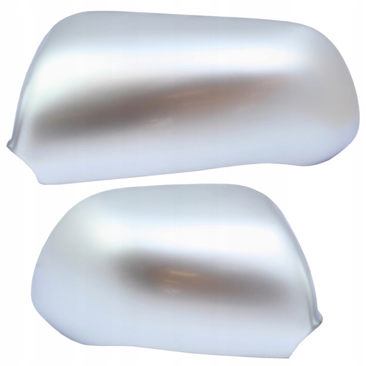 2db tükör burkolat készlet, ME Premium, Audi A3 8L A4 B5 A6 C5 A8 Allroad, ezüst