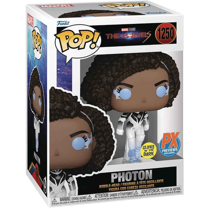 Фигурка - Funko Pop - Photon, Бяла, cm