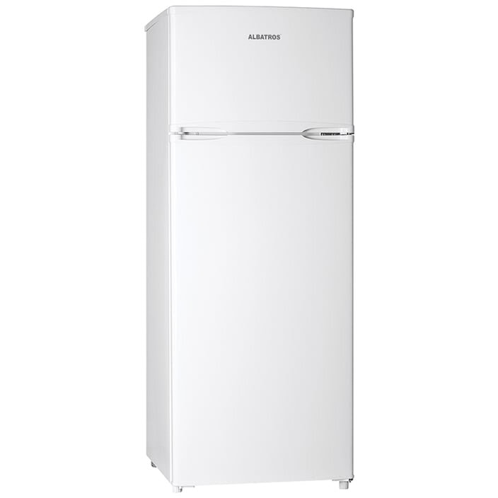 Frigider cu 2 usi Albatros FA203E, 151 L, Clasa E, Termostat reglabil, H 123 cm, Alb