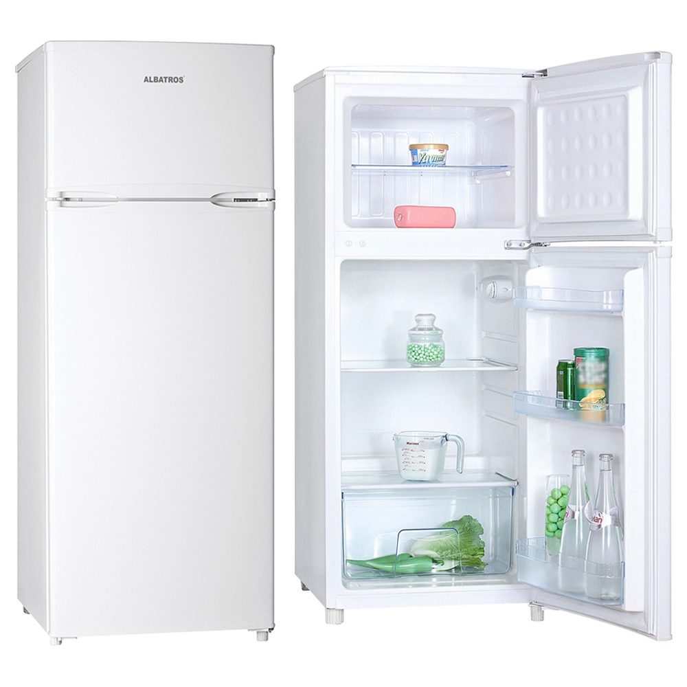 Frigider cu 2 usi Albatros FA203E, 151 L, Clasa E, Termostat reglabil, H 123 cm, Alb