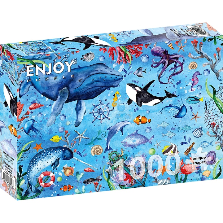 Пъзел 1000 части ENJOY - Deep Blue Sea