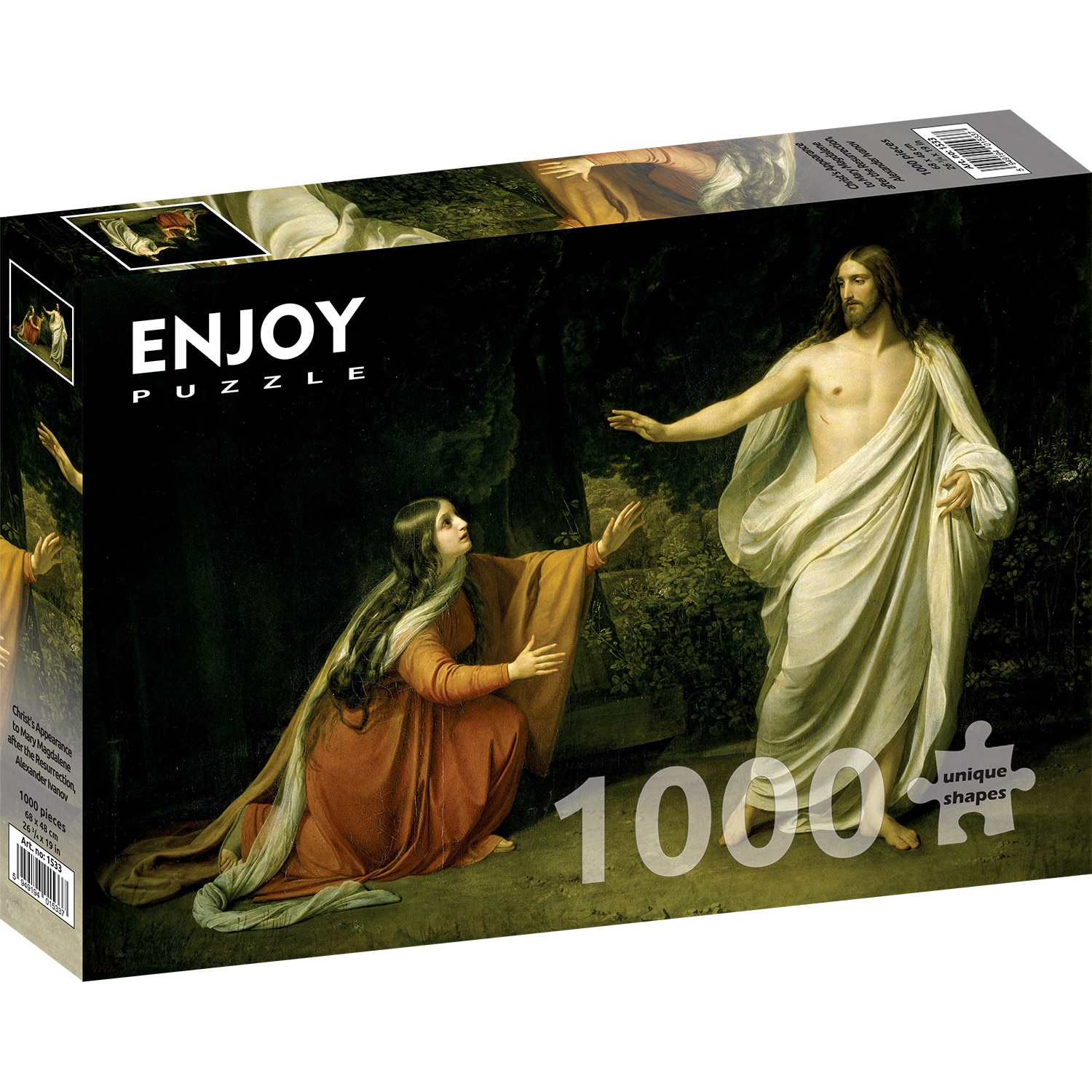 Set Puzzle 1000 piese ENJOY - Christ's Appearance to Mary