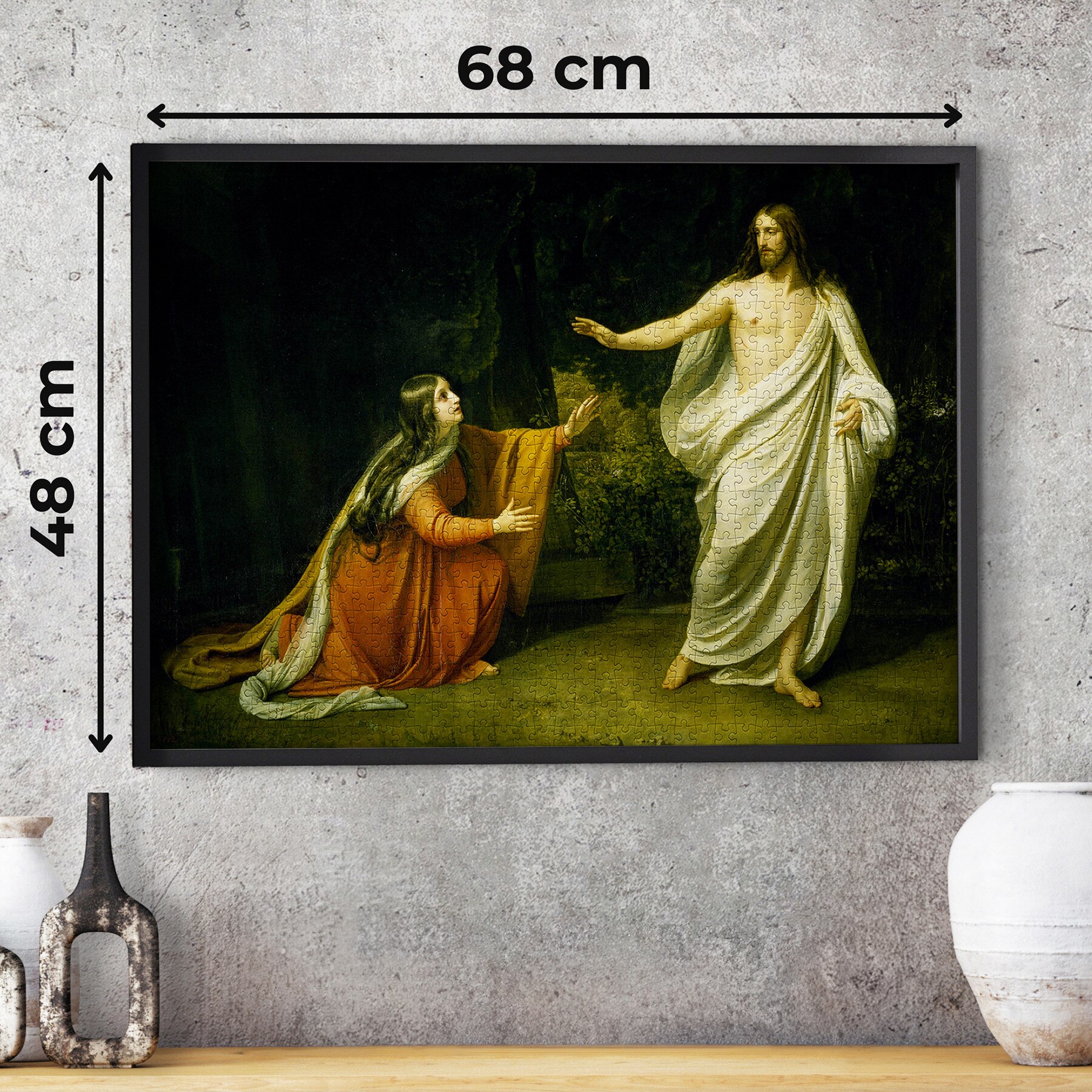 Set Puzzle 1000 piese ENJOY - Christ's Appearance to Mary