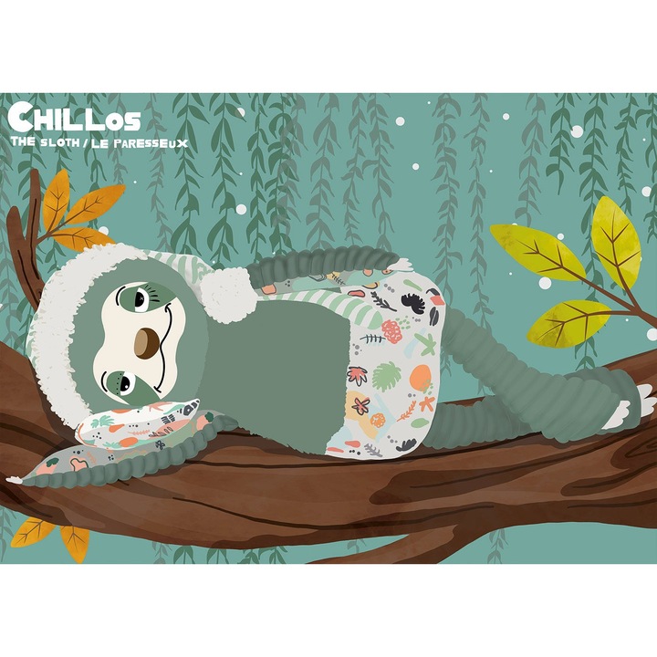 Puzzle 204 piese Bluebird - Les Deglingos - Chillos