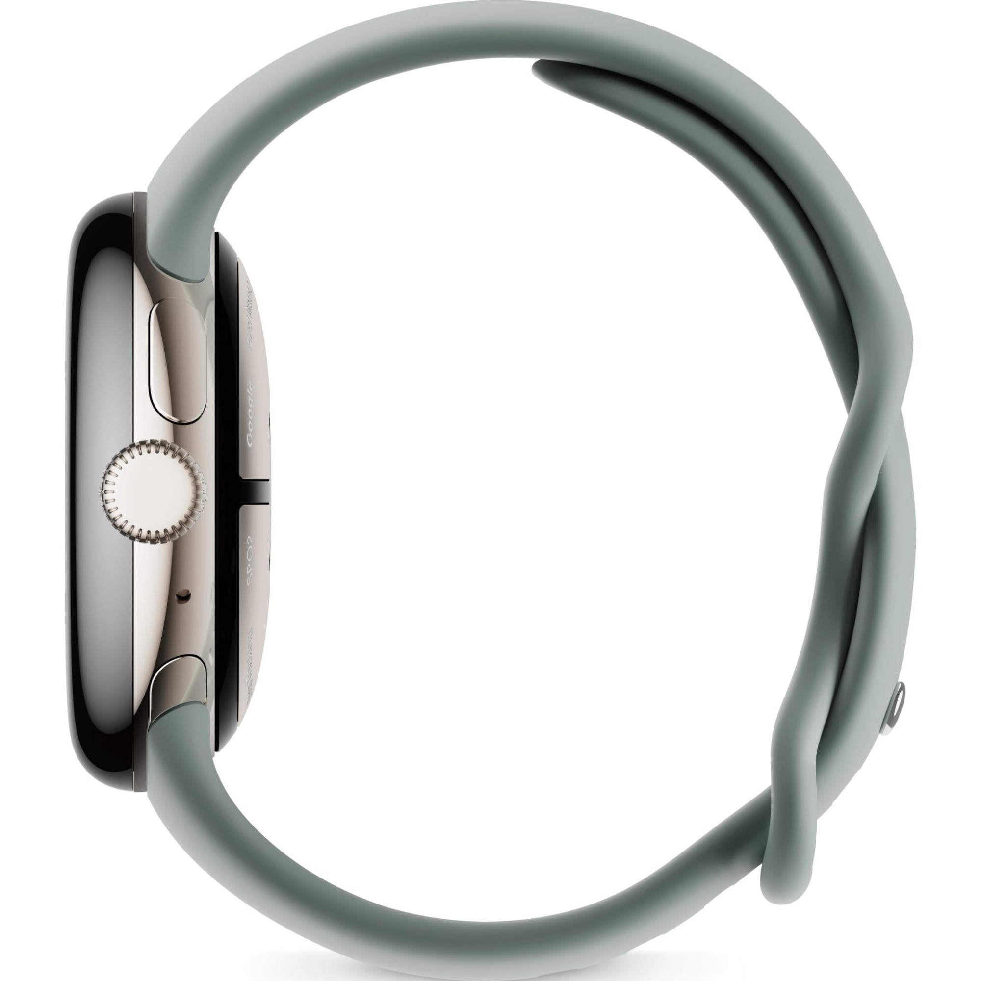 Ceas Smartwatch Google Pixel Watch 2, GPS, Champagne Gold