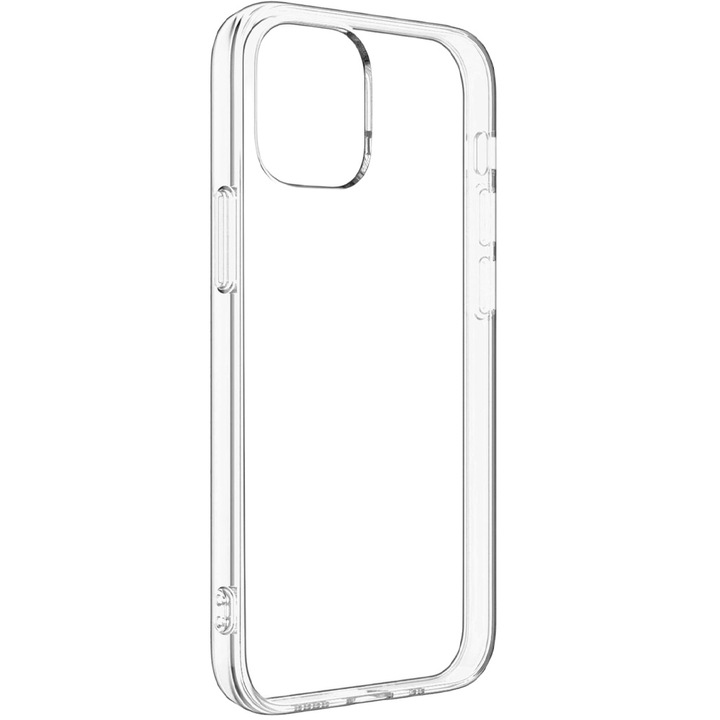 Husa de protectie MProtect® pentru Apple iPhone 12 Pro, Antisoc, Transparent