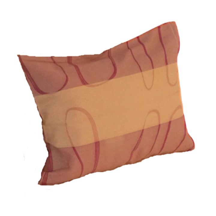 Czinger Home - Pamutszatén kispárnahuzat - 40x50 cm - narancs