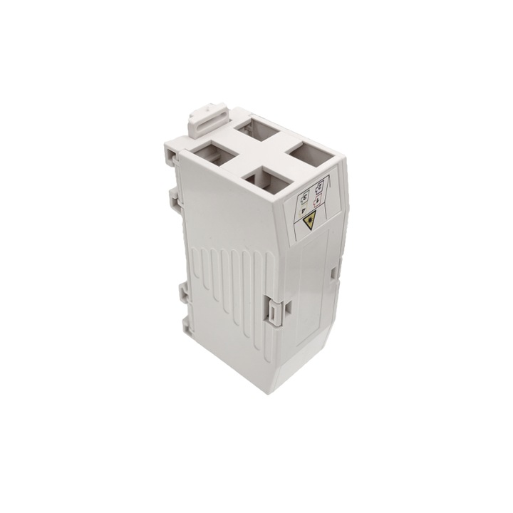 Cutie de distributie, Alantec, Fibra optica, 4C DIN, Alb